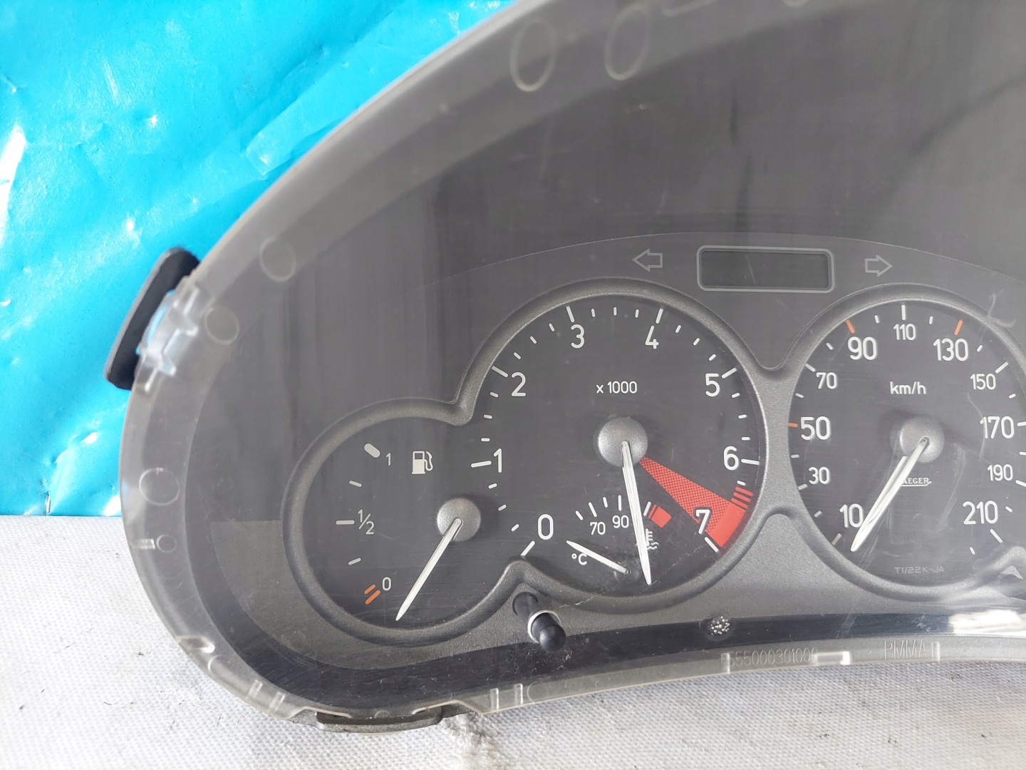 dials clock PEUGEOT 206 1.4 B 9645097180