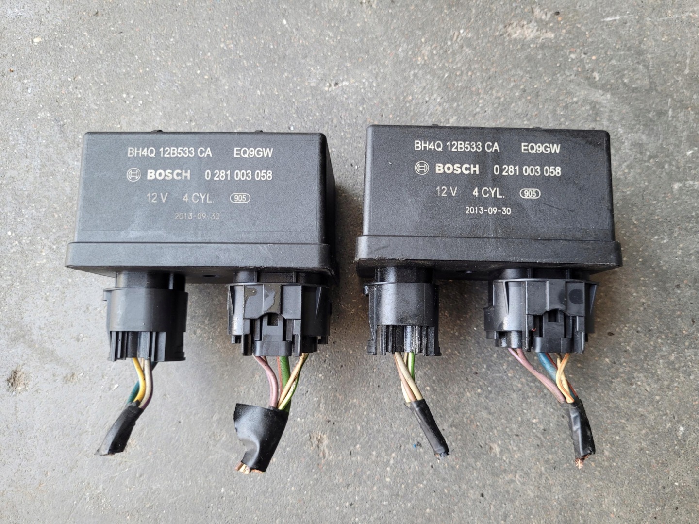 relay plugs BH4Q-12B533-CA RANGE ROVER VOGUE L405 4.4 D