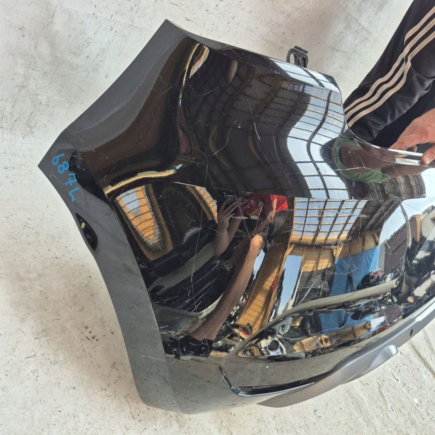 RENAULT CLIO V RS 19- bumper rear part rear 4XPDC 850224339R