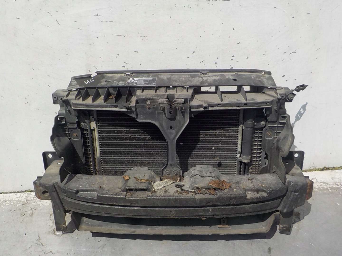 346 VOLKSWAGEN TIGUAN and 2.0 TDI 07-11 support panel for radiators sider radiator