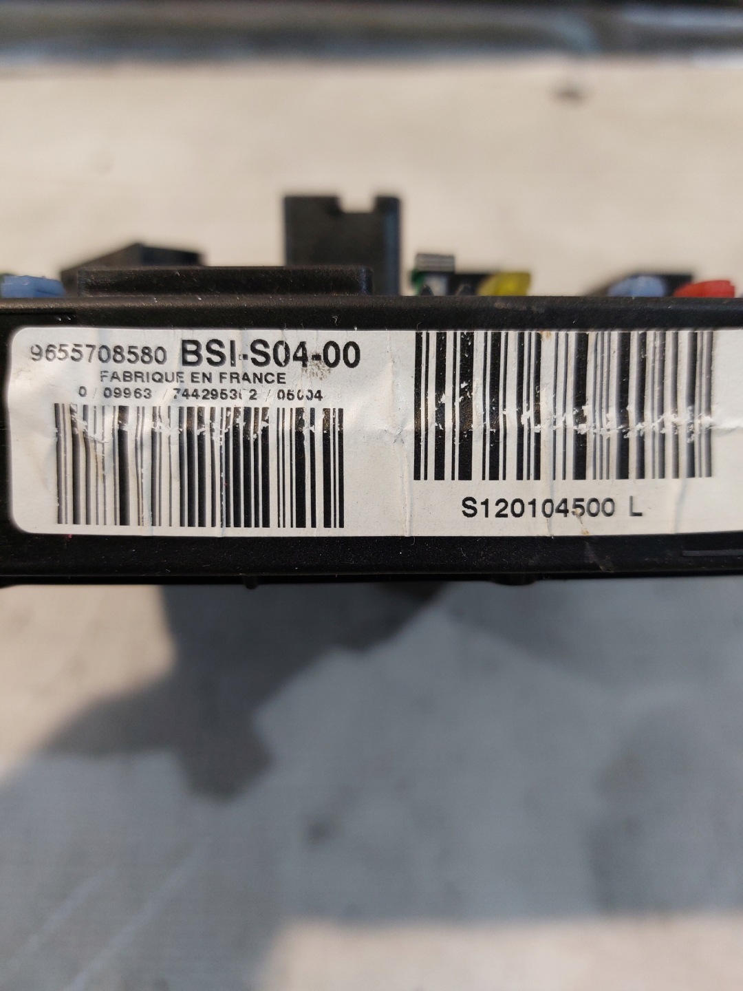 module BSI PEUGEOT 407 1.8