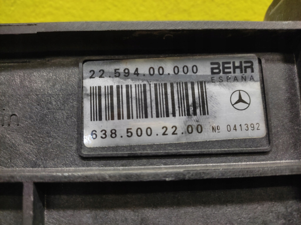 MERCEDES VITO 2.3 D ventilátor chladiče 6385000693