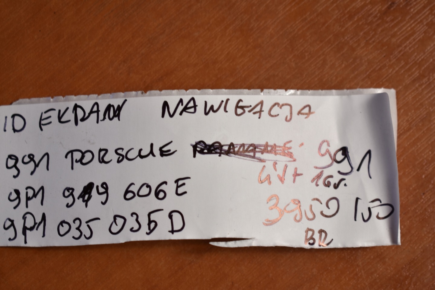 IDEALNY EKRAN Navigation PORSCHE 991 LIFT 16R. 1