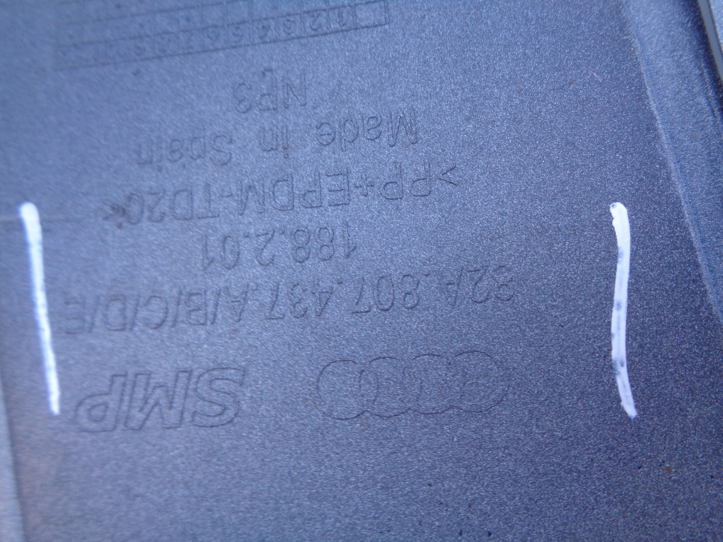 nárazník přední AUDI A1 II 82A 18- NR 49312