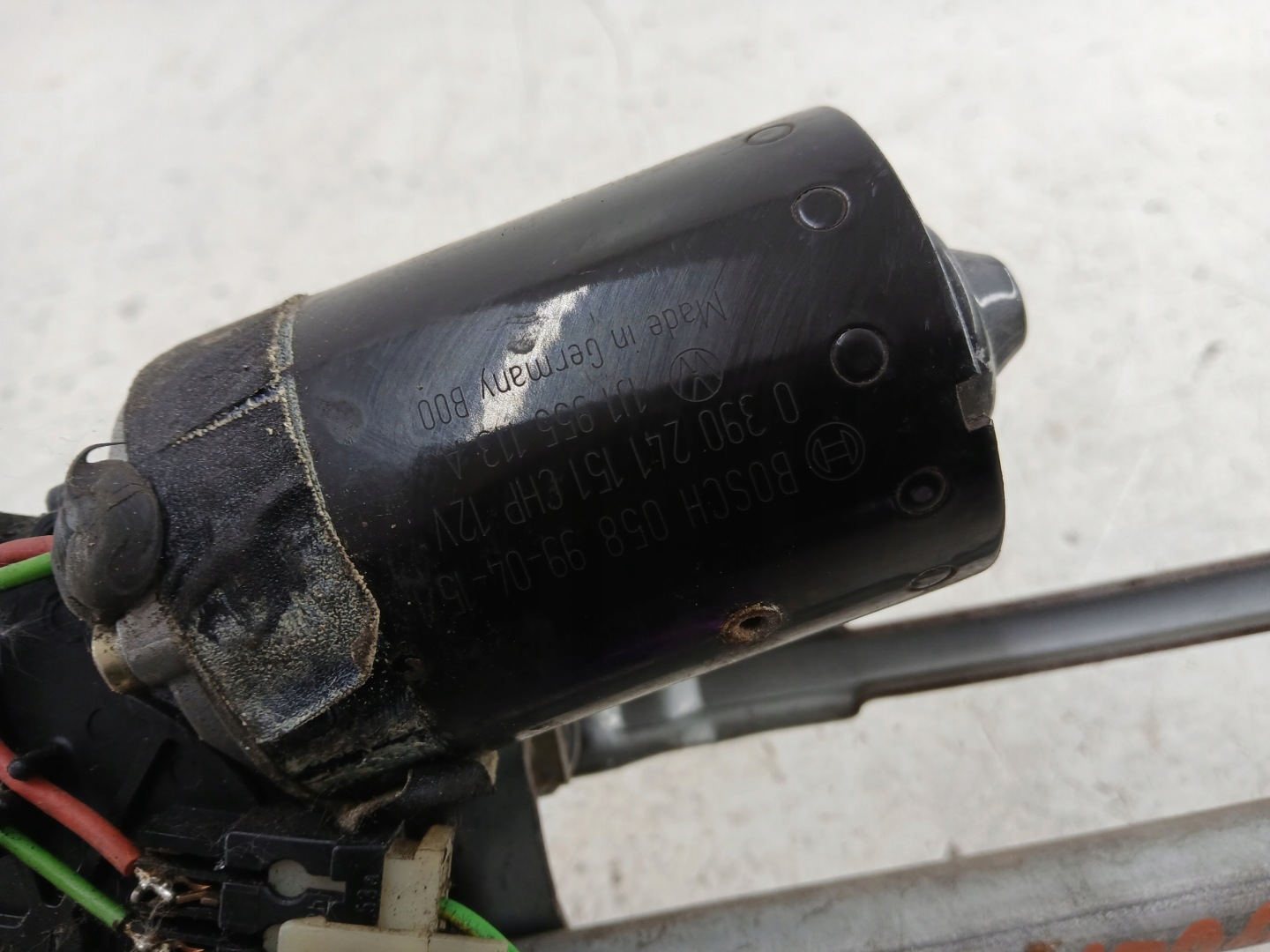VW GOLF IV wiper mechanism front 1J1955113A