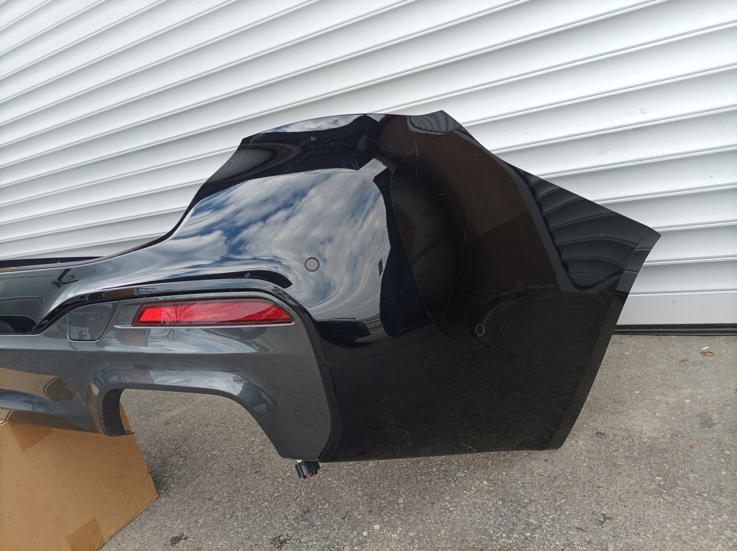 BMW 5 G31 bumper rear part m-packet bundle PDC M550 KOD LAKIERU 416