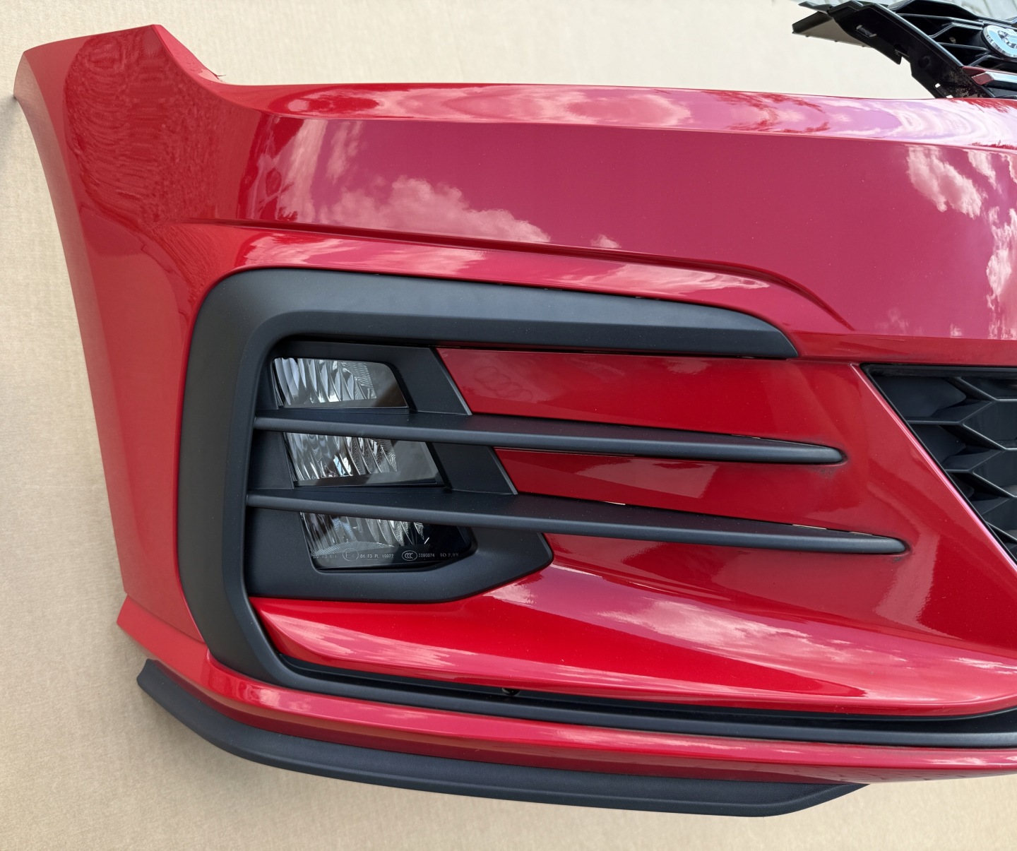 bumper front VW GOLF 7 VII LIFT GTI HB original LY3D IDEAL as new