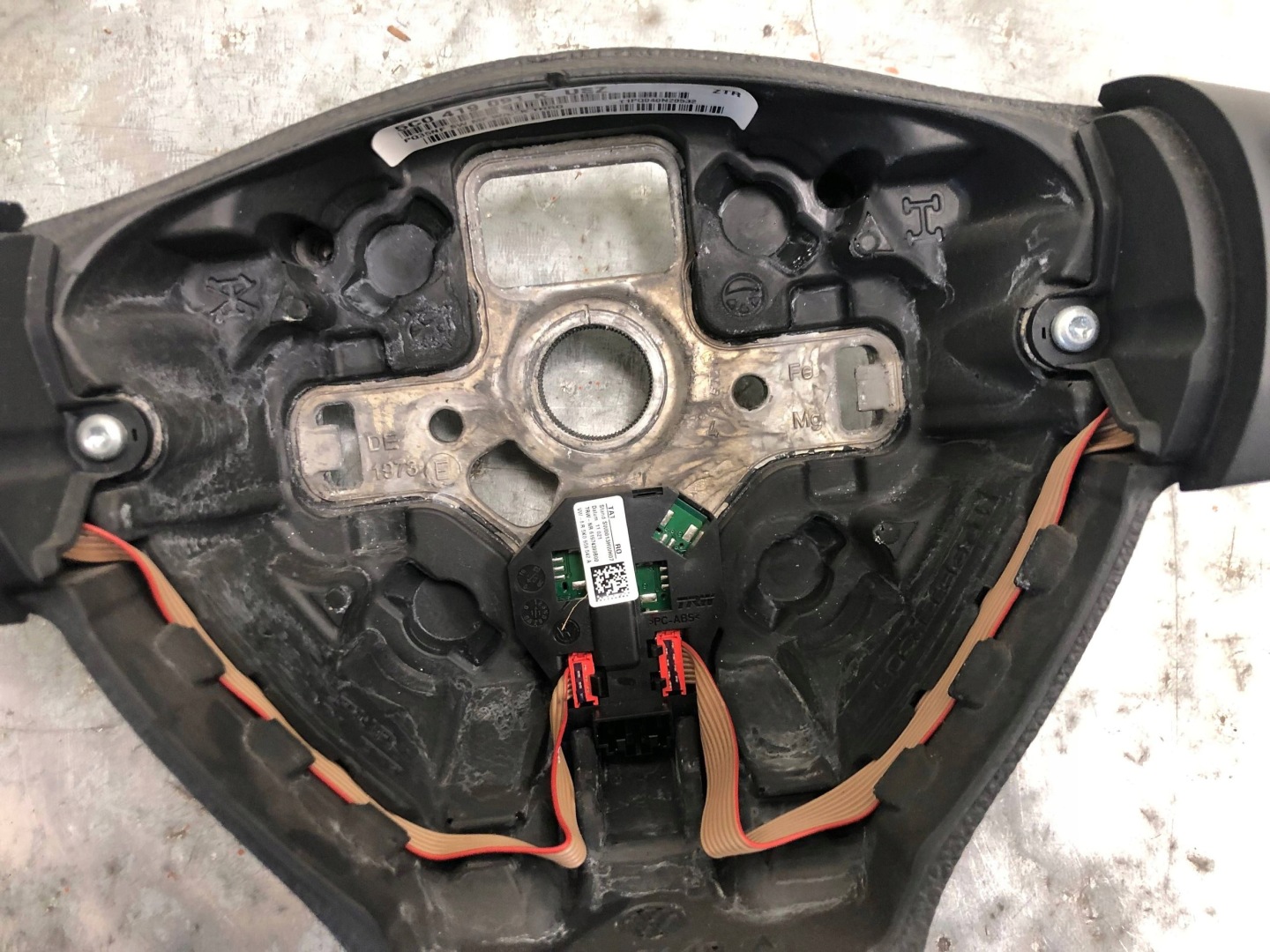 lenkrad Leder MULTIFUNKCJA VW GOLF VI 5C0419091K 5K0959542A