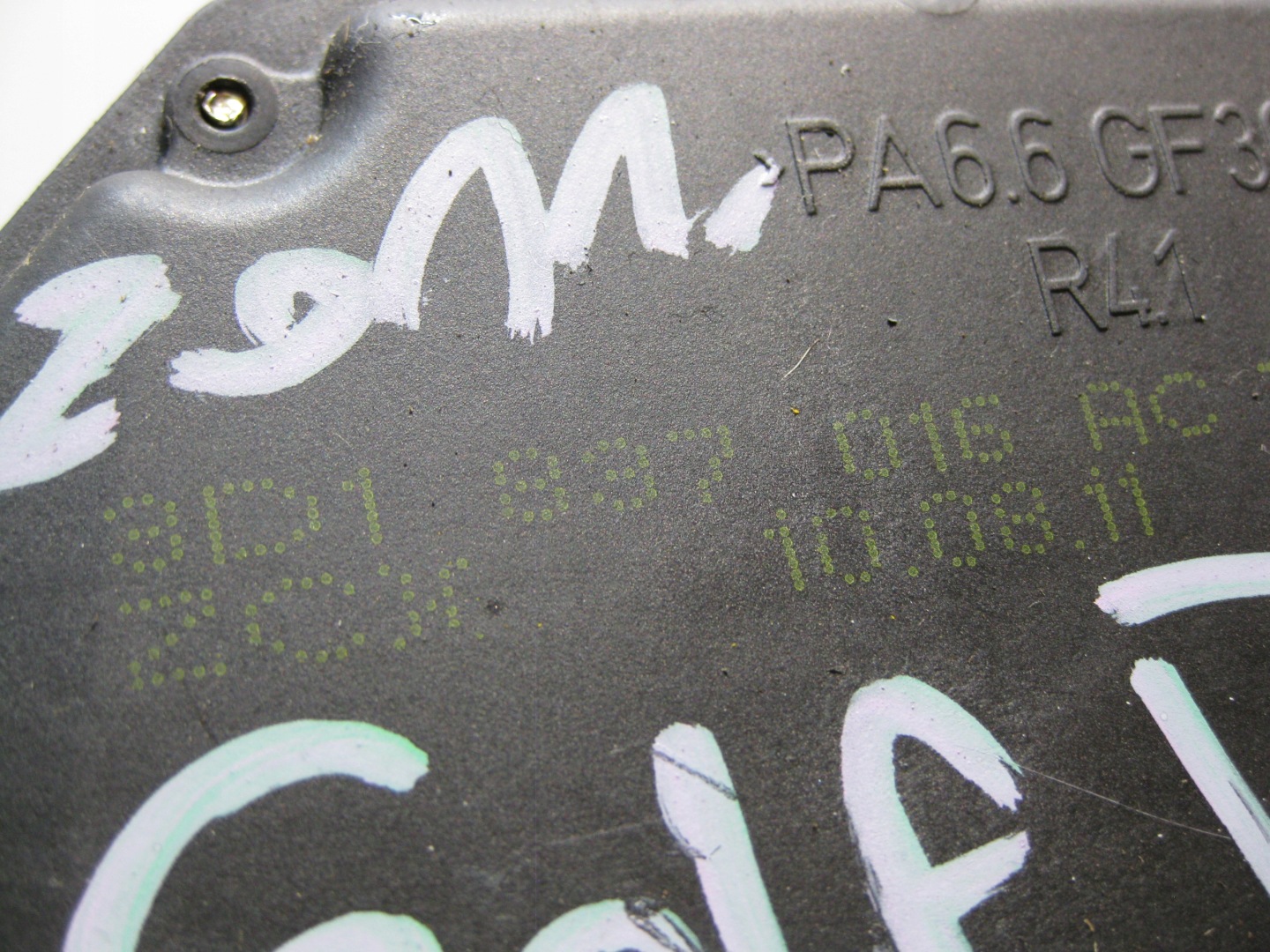 VW GOLF VI KOMBI 11R lock door right front 3D1837016AC
