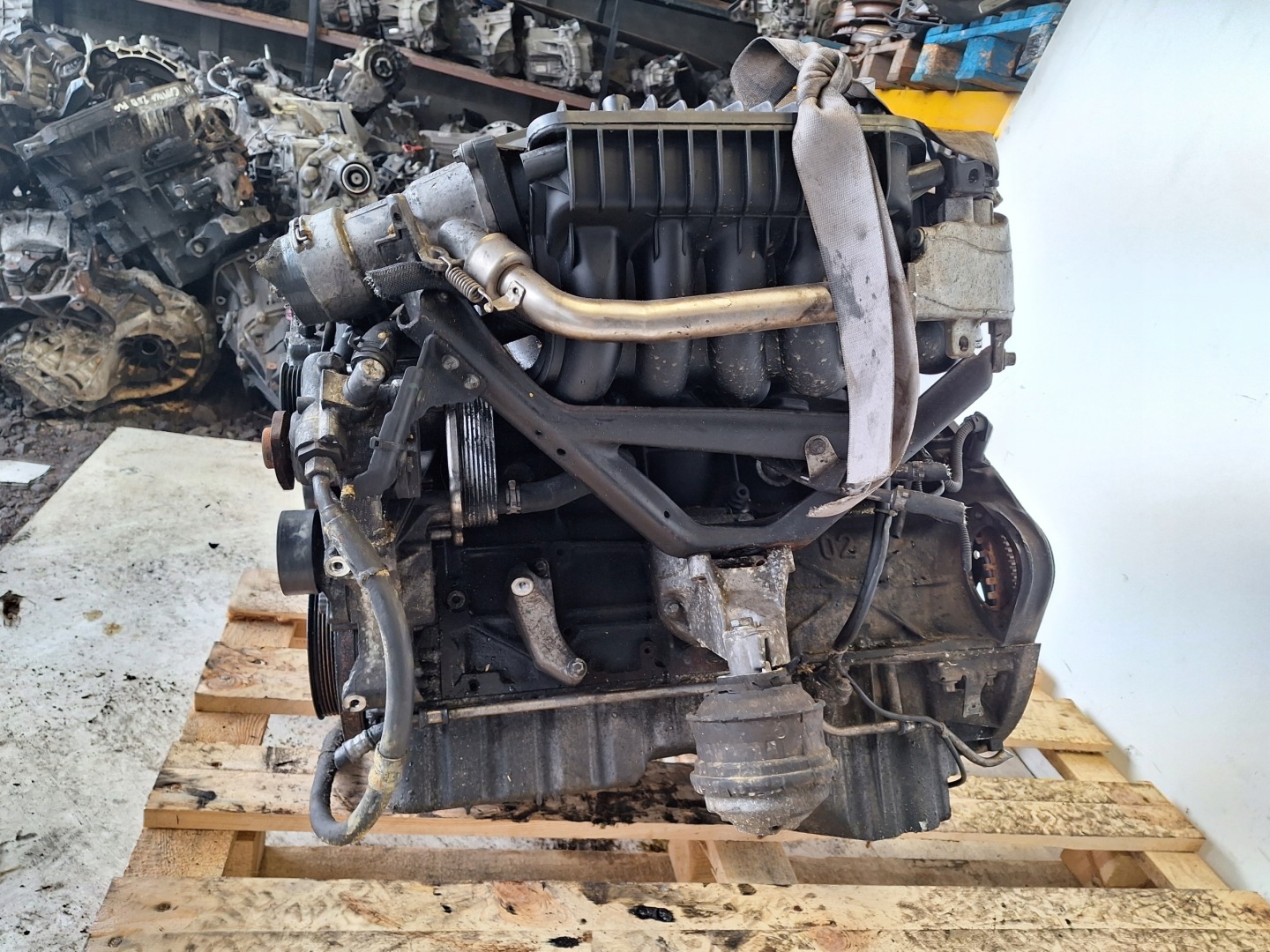 MERCEDES E-KLASA W211 02-06 engine 2.7 CDI 177KM 647691