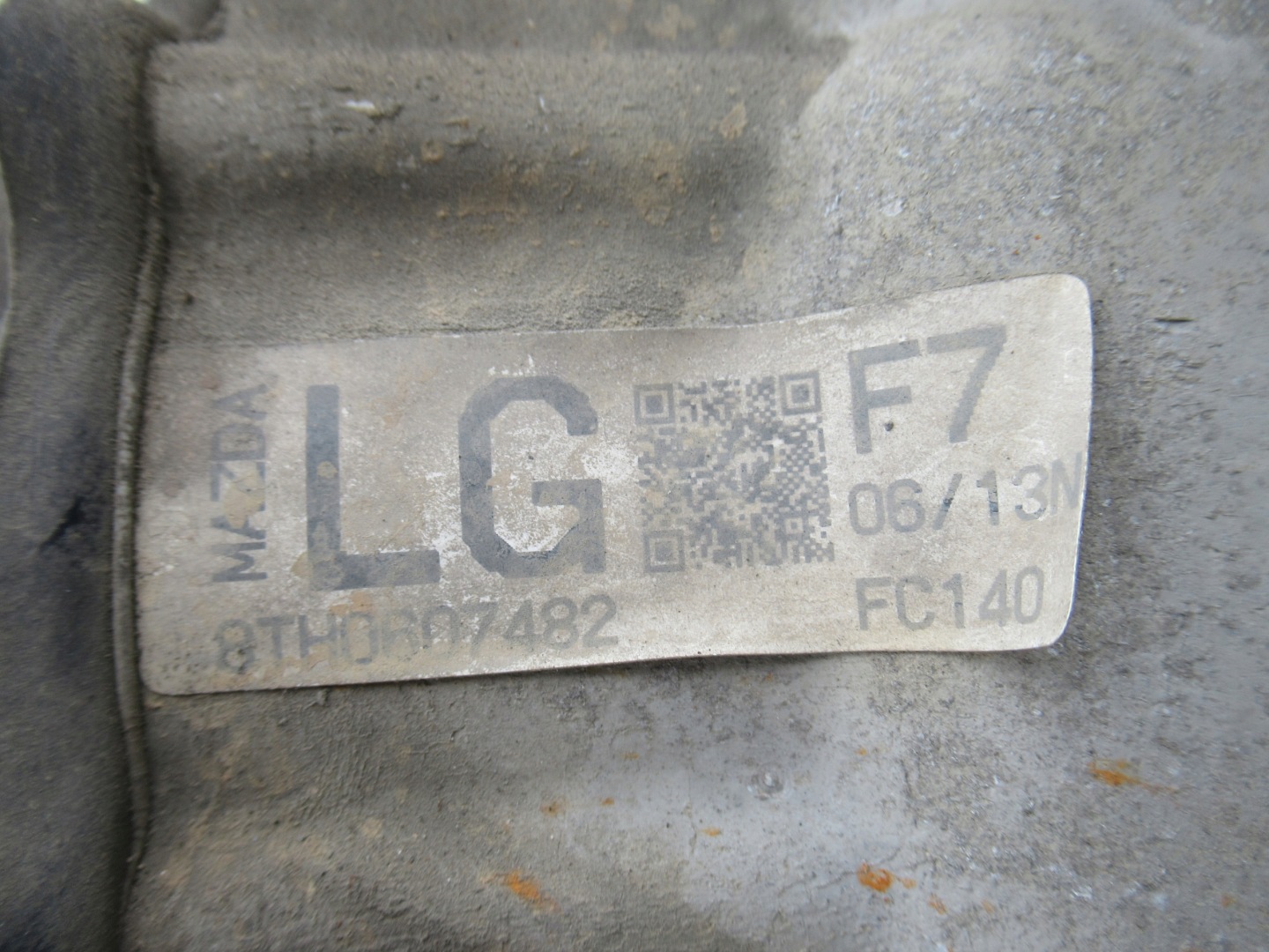 CAMBIO MAZDA 2 DE 1.3 FC140