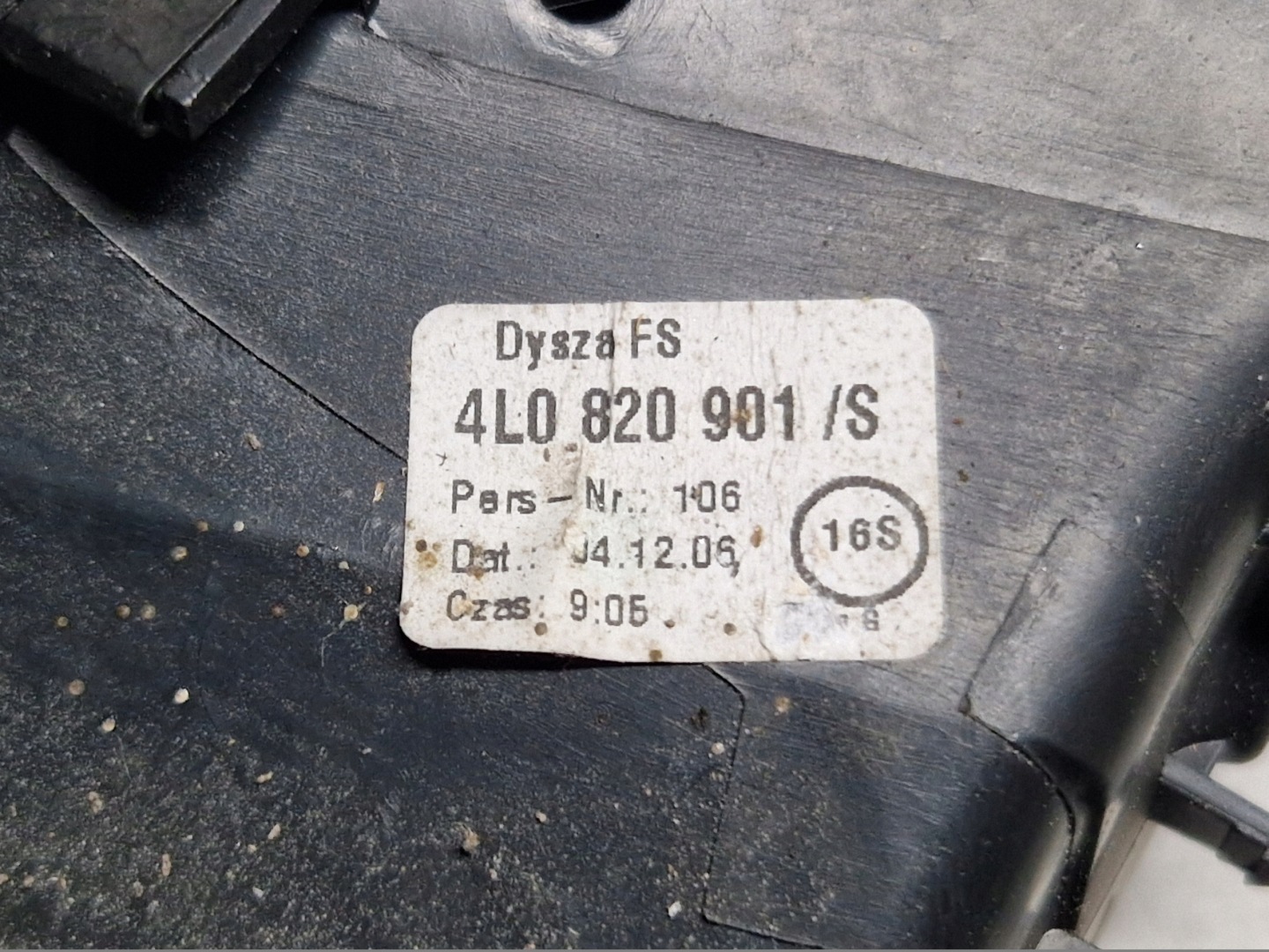 AUDI Q7 4L grid air conditioning devices consoles left 4L0820901S