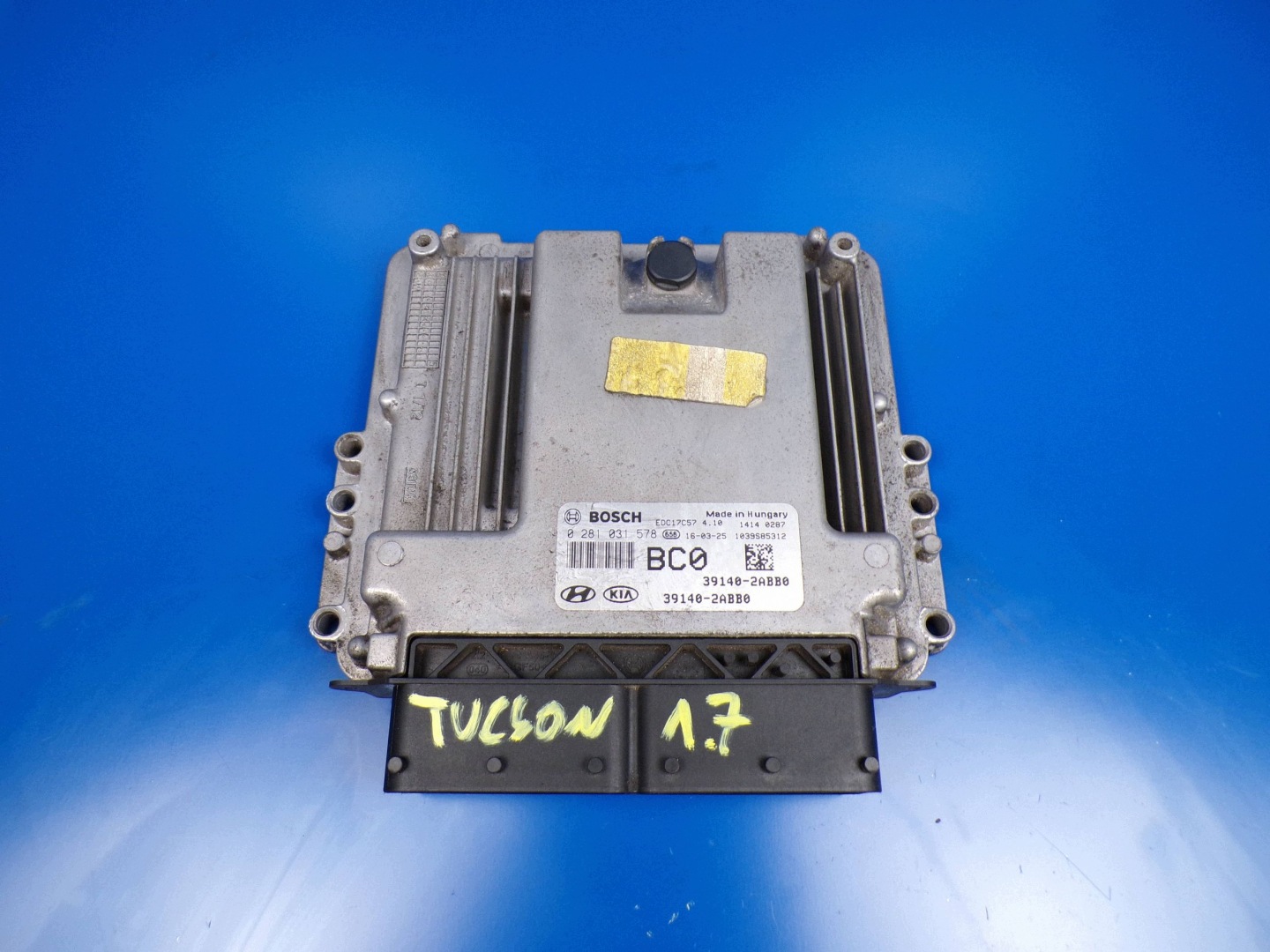 HYUNDAI TUCSON III KIA SPORTAGE IV computer control unit of the engine