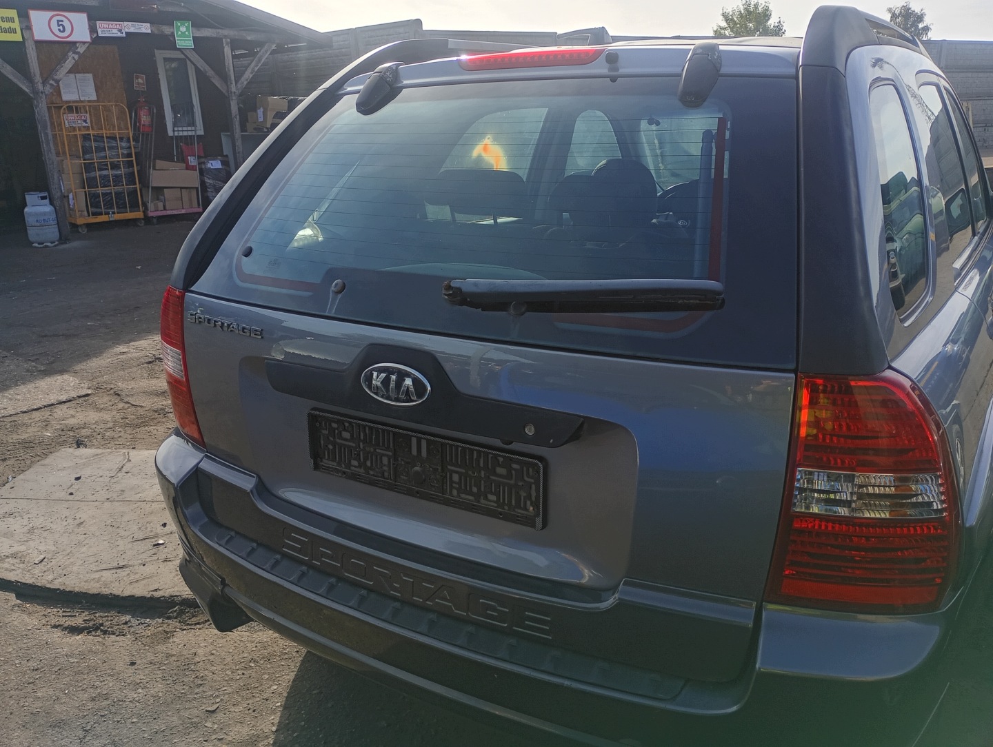 trunk door boot rear rear part Kia Sportage 2 II 04-10 code lakieru S4