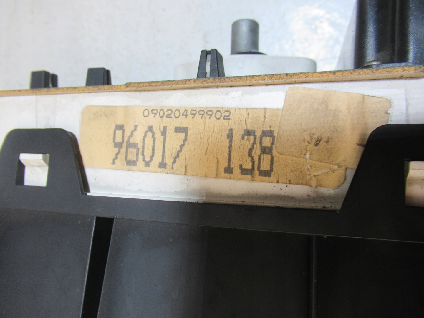 dials dials CITROEN XM 2.1 TD 1992 96017138