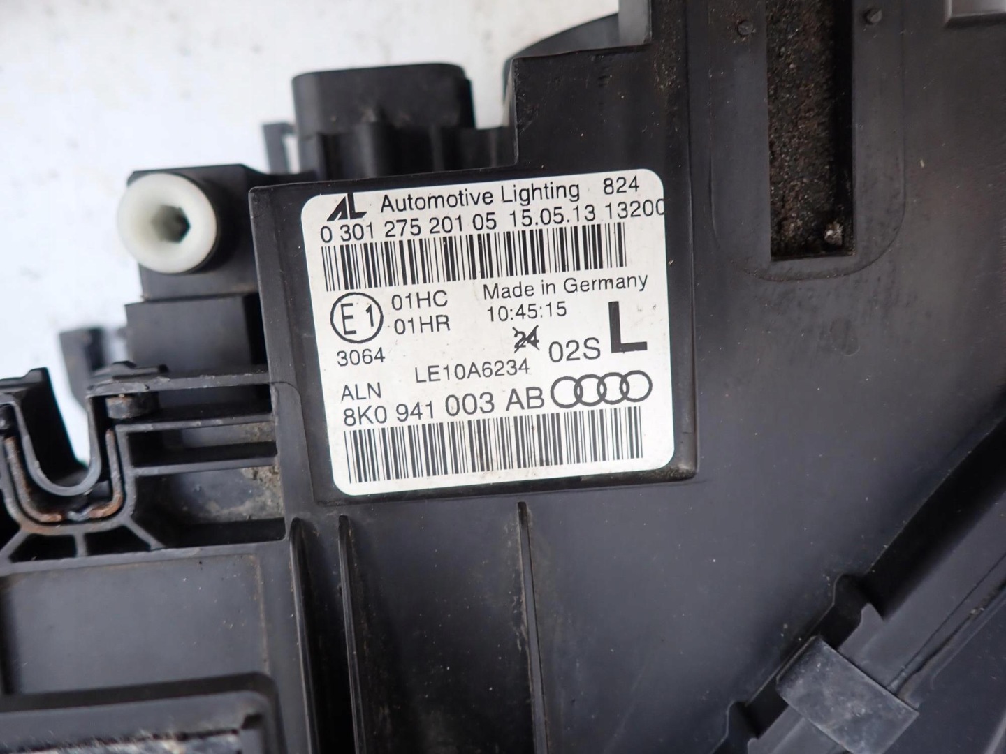 AUDI A4 B8 8K LIFT 11-15 PUSZKA light front front left