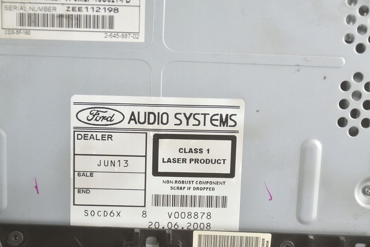 Radio * FORD MONDEO S-MAX 7S7T-18C939-DA