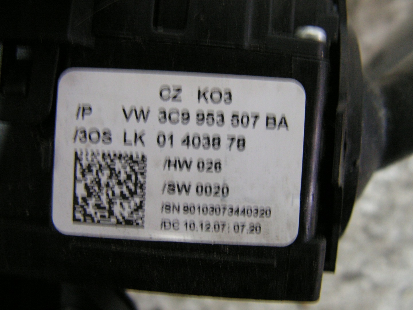 VW DEVIO LUCI TERGICRISTALLO TERGI 3C9953513S