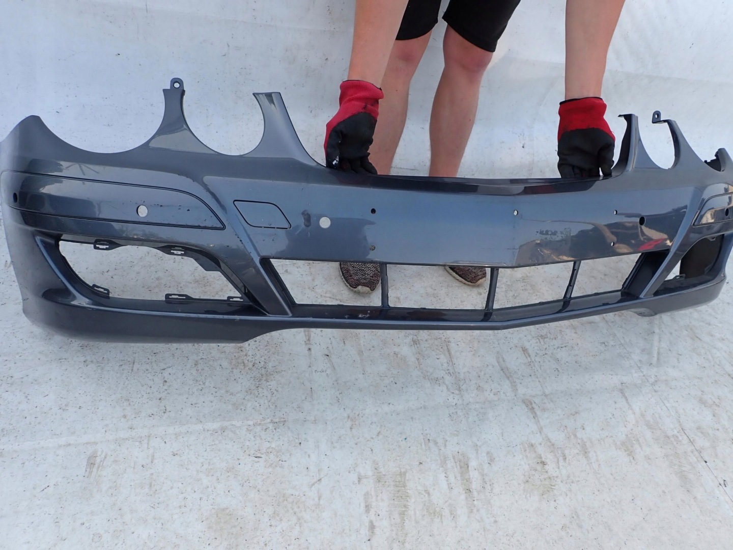 MERCEDES E-KLASA W211 CLASSIC LIFT 06-09 bumper front PDC
