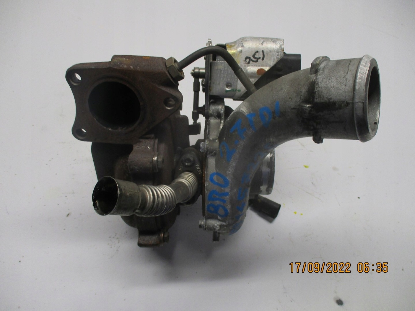 turbo AUDI Q5 8R0 2,7TDI 059145722S