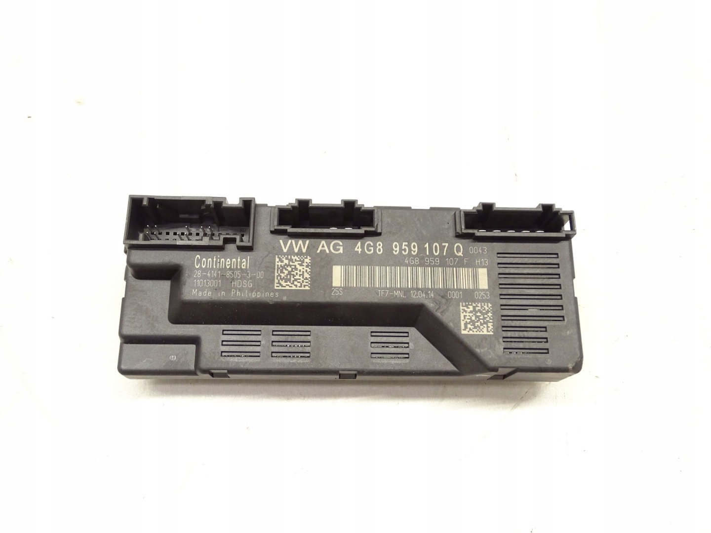 control unit module electrical of rear bonnet boot AUDI A7 4g8959107Q
