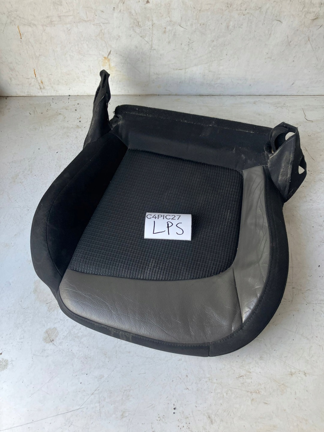 SIEDZISKO seat driver´s C4 PICASSO II left front semi leather EXCLUSIVE