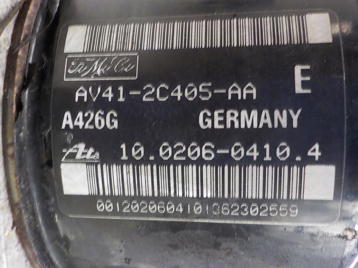 FORD KUGA e Pompa ABS AV41-2C405-AA 10.0206-0410.4 10.0960-0143.3