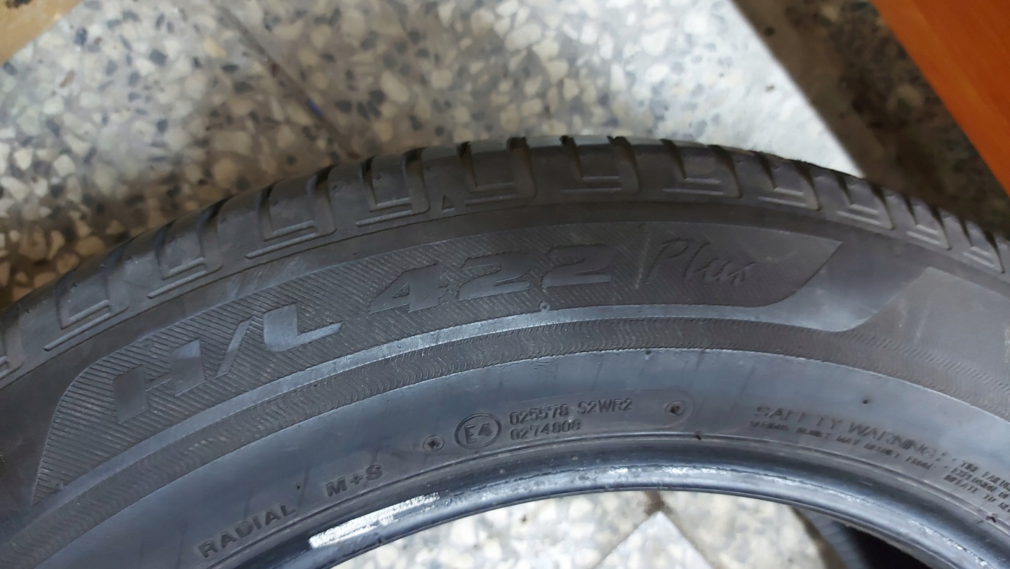 BRIDGESTON ECOPIA HL 422 plus 235/55R18 tyres summer 4,5mm