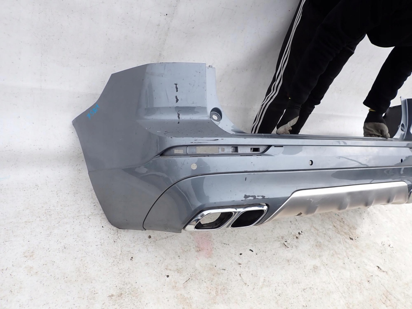 VOLVO XC60 II 2 17-21 bumper rear part rear PDC