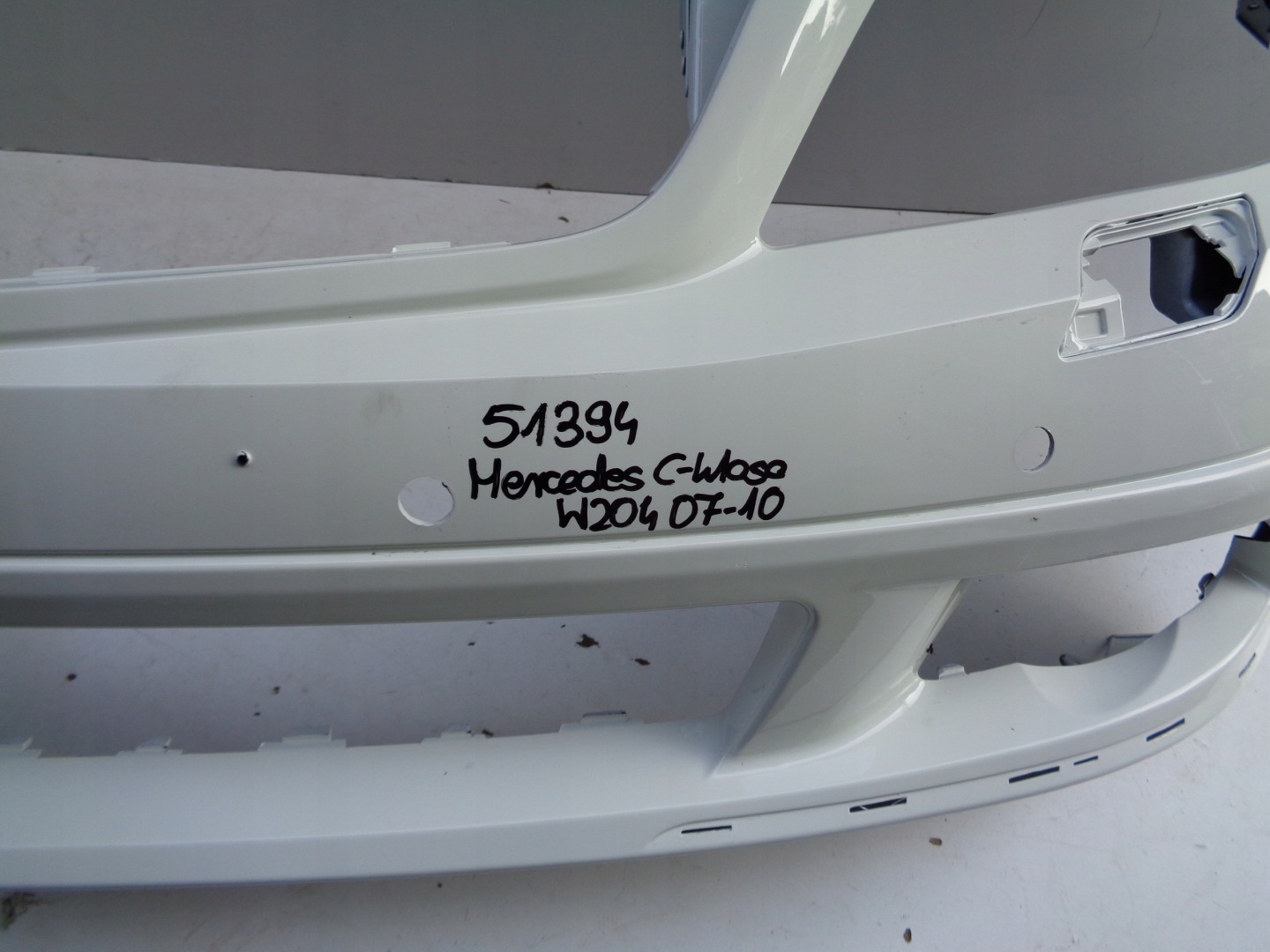 front bumper MERCEDES C-KLASA W204 07-10 NR 51394