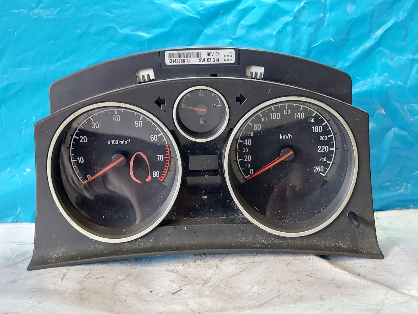 dials clock ASTRA H 1.6 B 13142788TD
