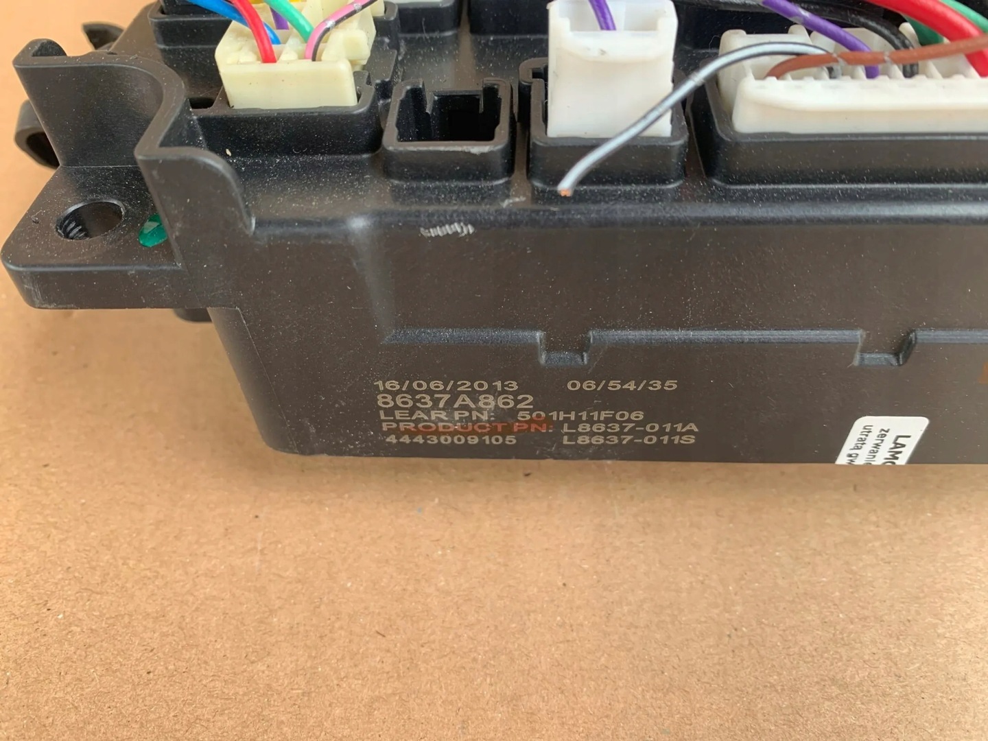 Mitsubishi Outlander III 2013 2014 2.2 DIESEL module control unit 8637A862