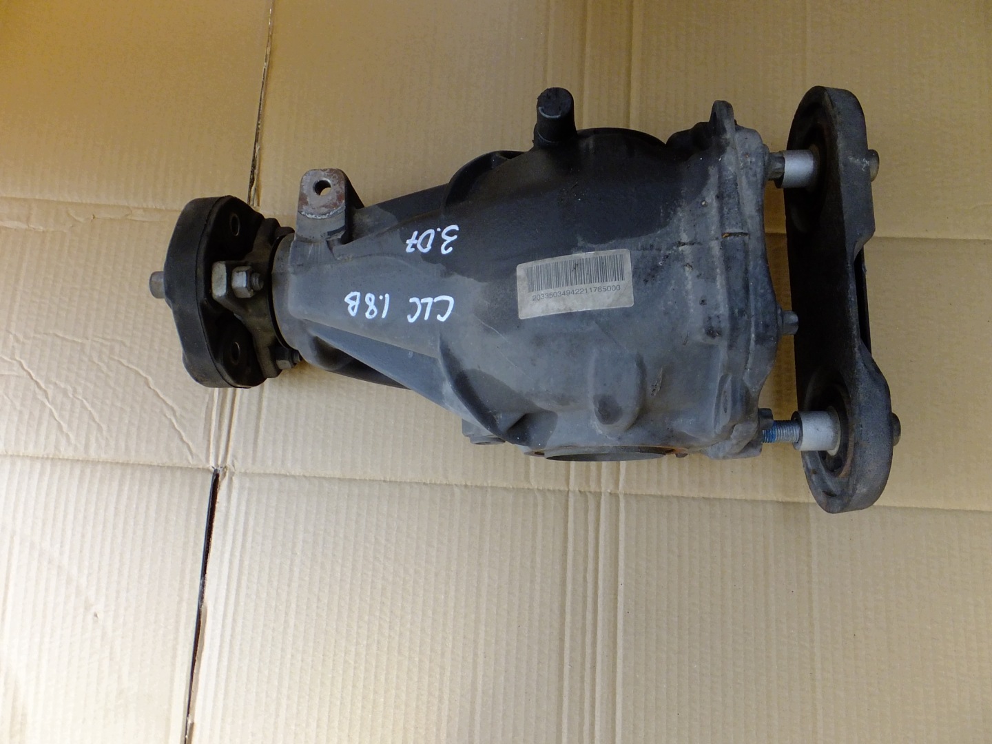 differential diff rear part mercedes CLC CL203 w203 1,8 K 3.07 2033503494