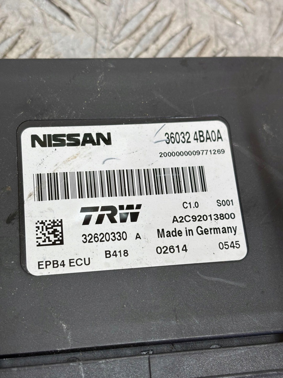 module electric brake Nissan Qashqai 360324BA0A