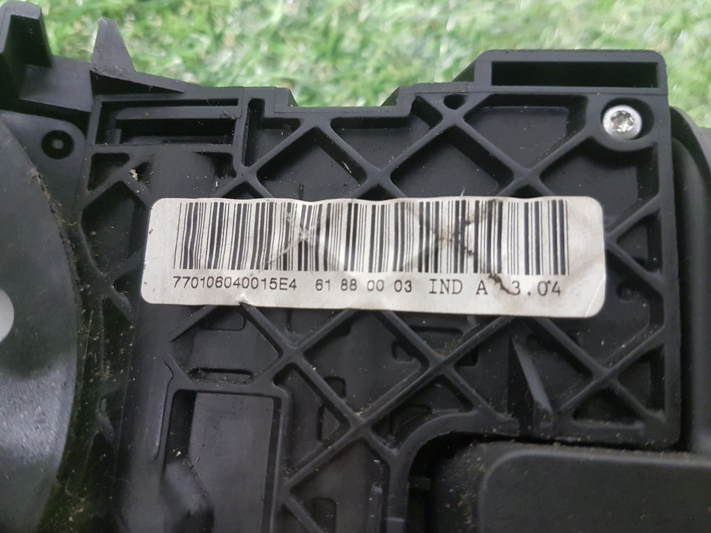 commande levier commodo sous volant RENAULT SCENIC 2 770106040015E4