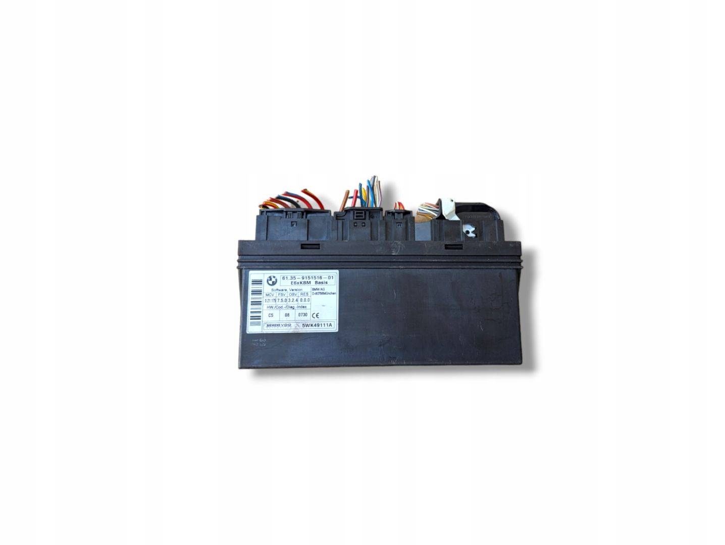 Unité commande confort BMW 5 E60/E61 facelift E60 2007 9151516