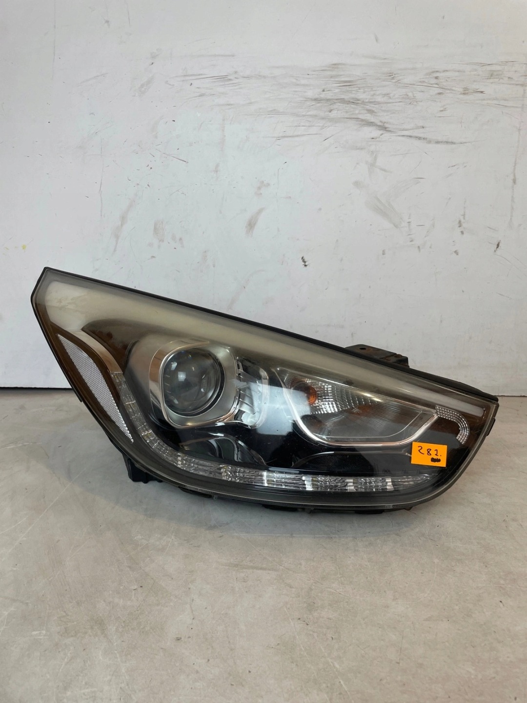 light front front right Hyundai IX35 Lift lens Led UK Anglik