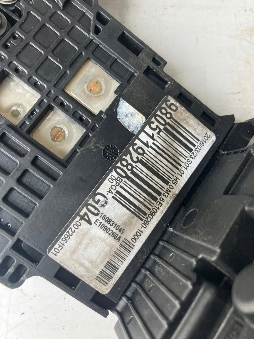 Unité commande moteur pour batterie CITROEN C4 II B7 9805119280 G04