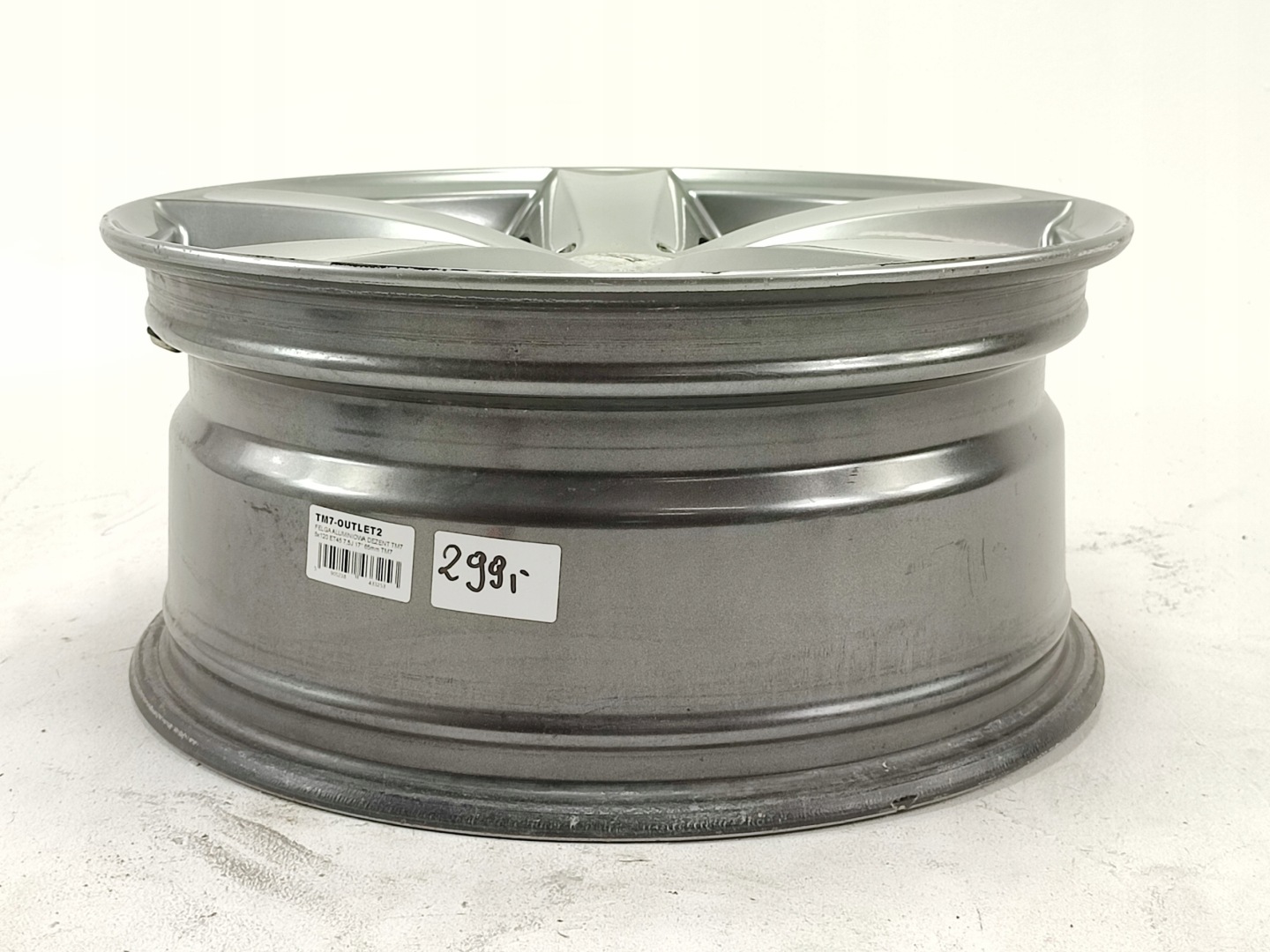 disc aluminium DEZENT TM7 5x120 / ET45 / 7,5J / 17" - 65mm