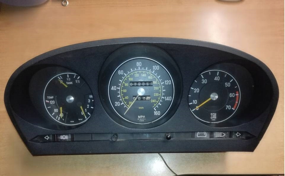 dials MERCEDES 107 SL SLC 1075423701