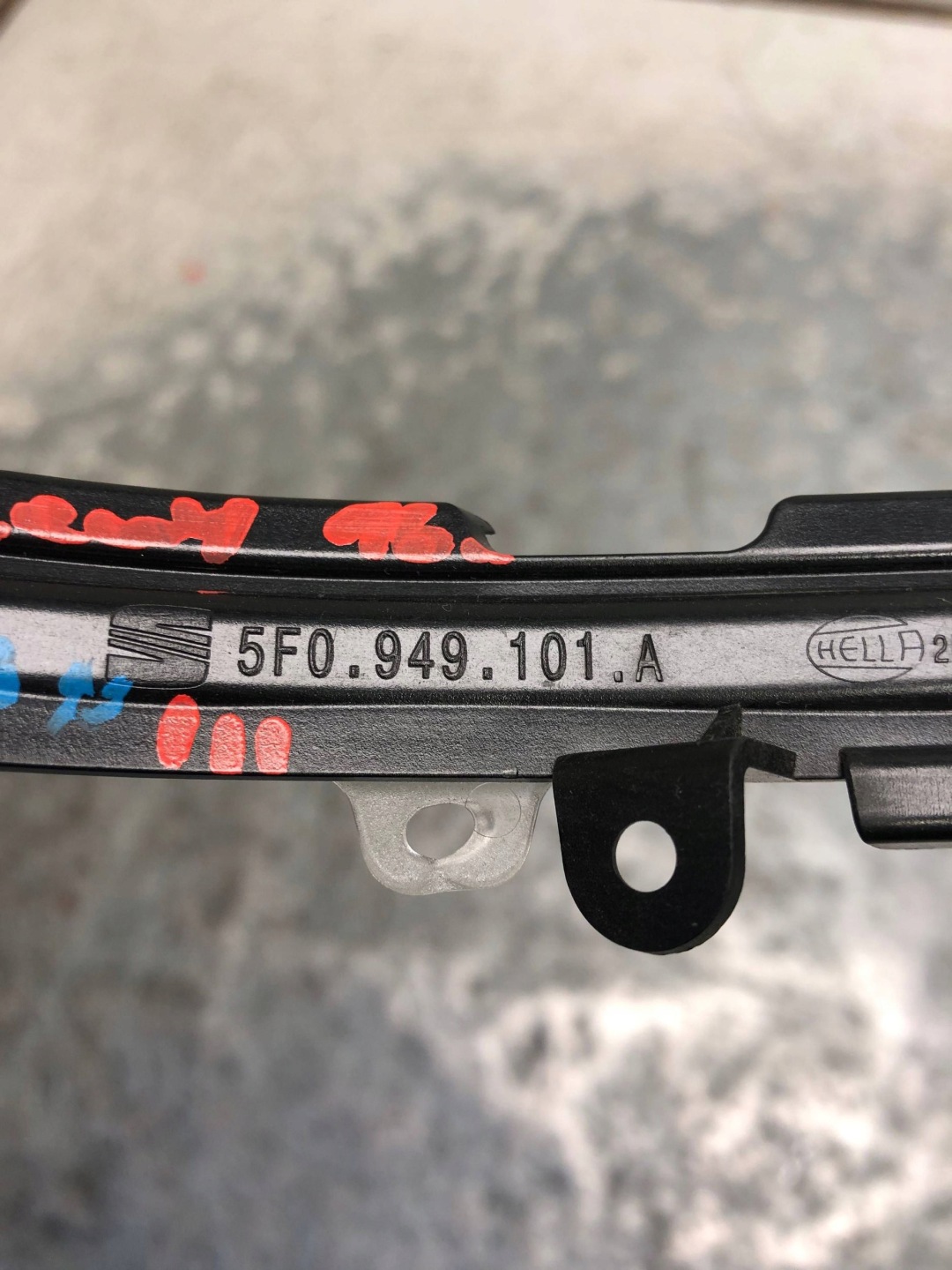 indicator mirrors left SEAT LEON III 5F0949101A