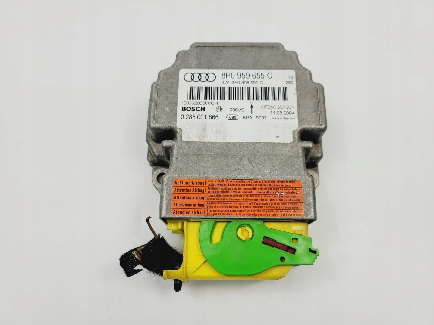 module control unit airbag AUDI A3 8P
