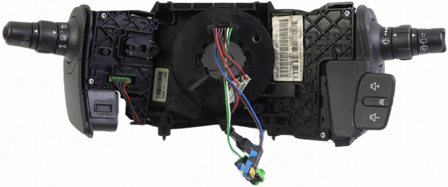 RENAULT SCENIC II Commodo essuie glace Commodo phares 7701060399