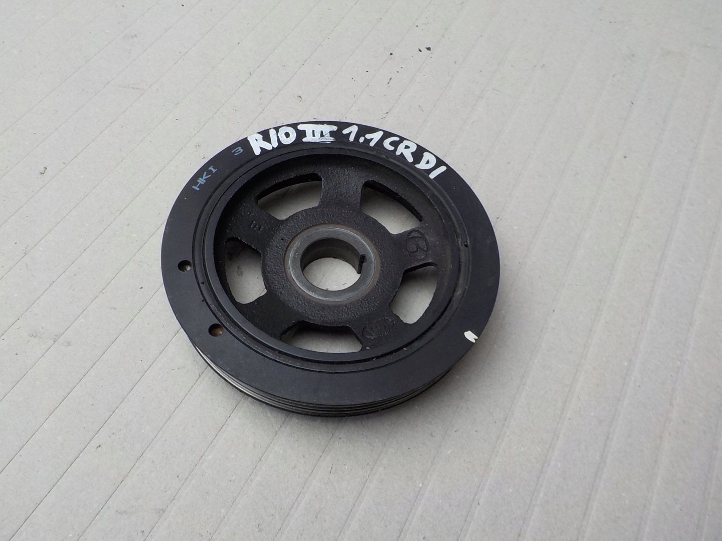 pulley cams kia rio III 1,1 crdi 2013r