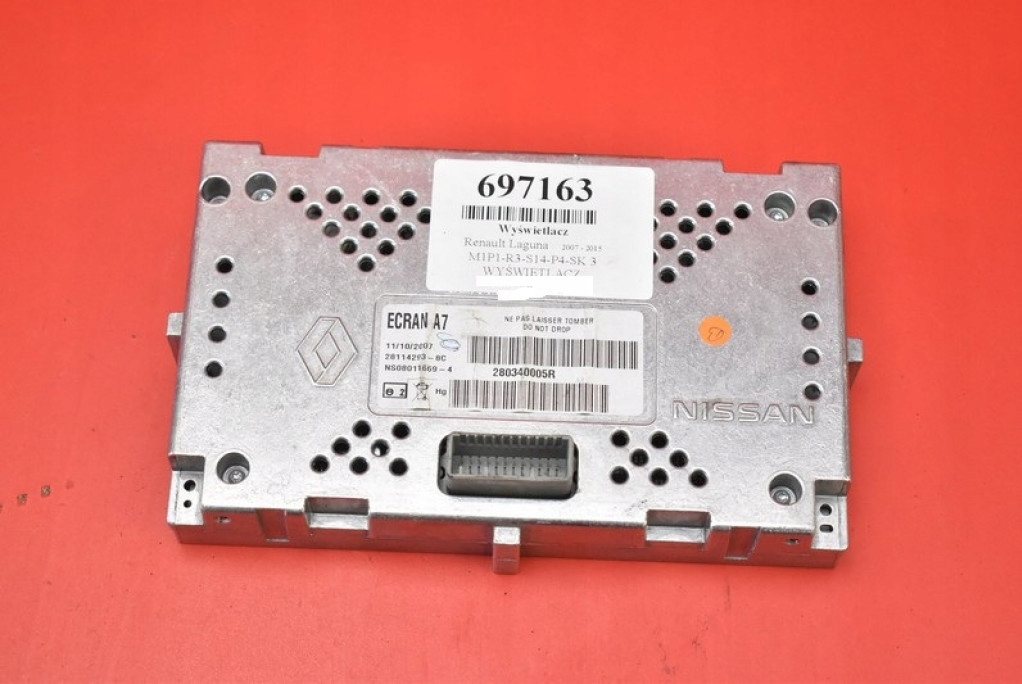 display navigation devices 280340005R RENAULT LAGUNA 3 III 07-15