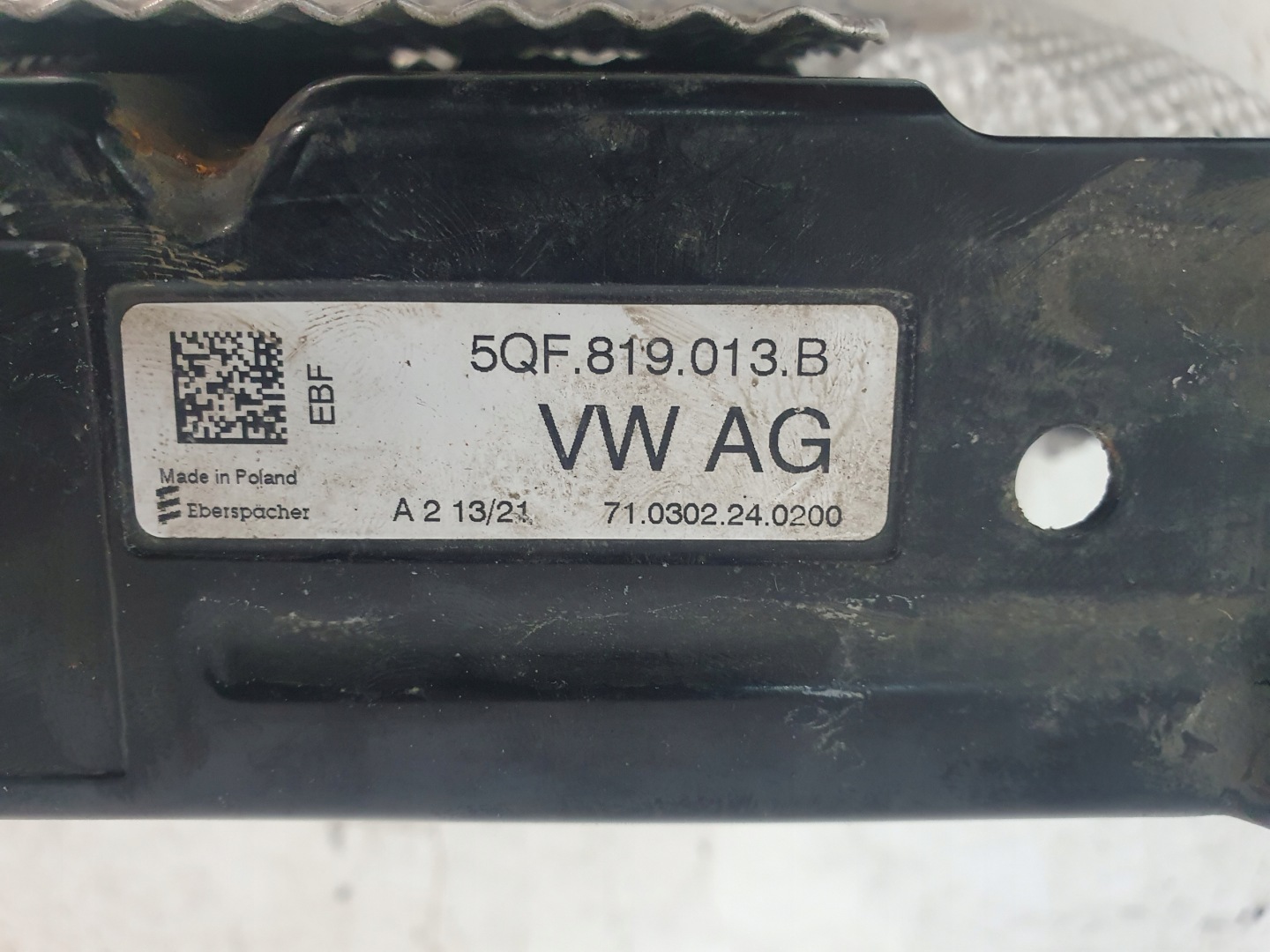 VW SEAT SKODA WYMIENNIK CIEPLA 5QD963231