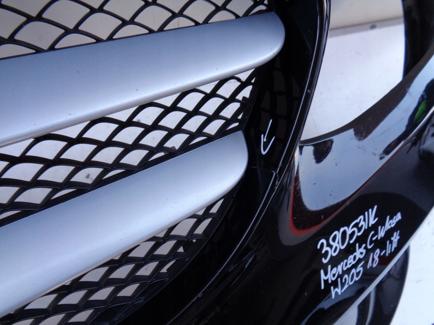 front bumper MERCEDES C-KLASA W205 18- LIFT NR 38053