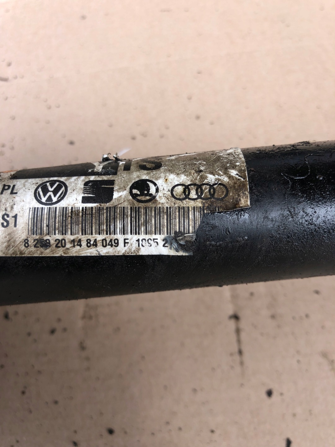 semi-axis left right AUDI A4 B8 8K0407271Q