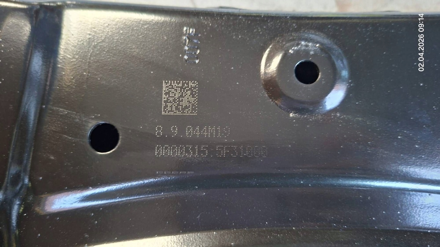 subframe axle beam springing front Renault Clio V 86561R