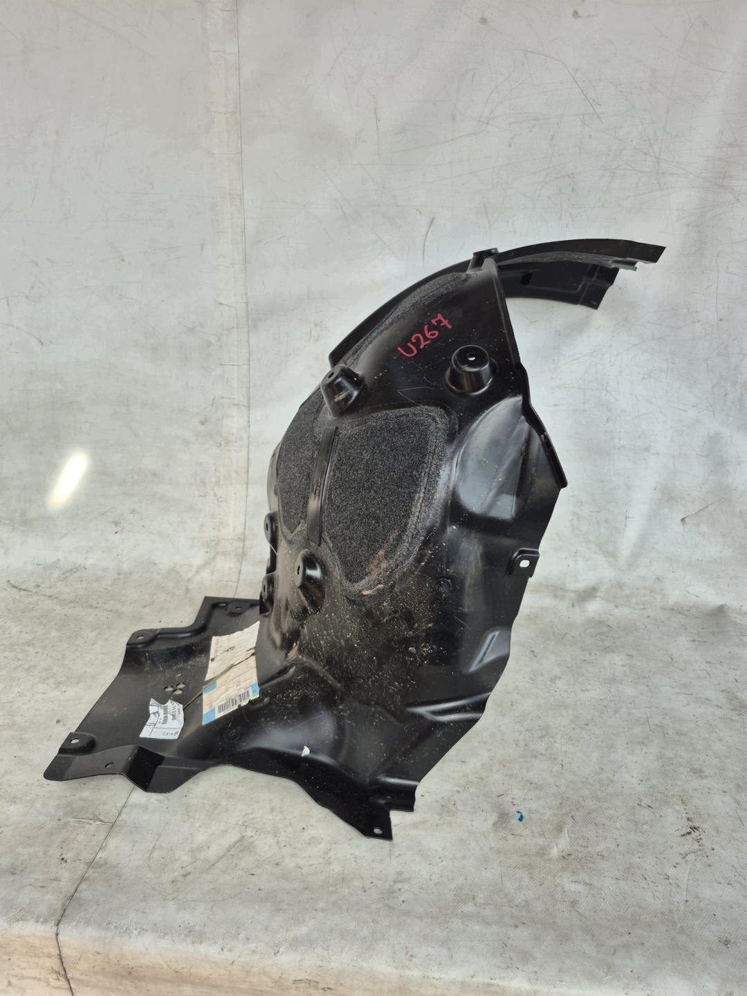 BMW 5 G30 G31 17- mudguard left front front part rear 51717340795